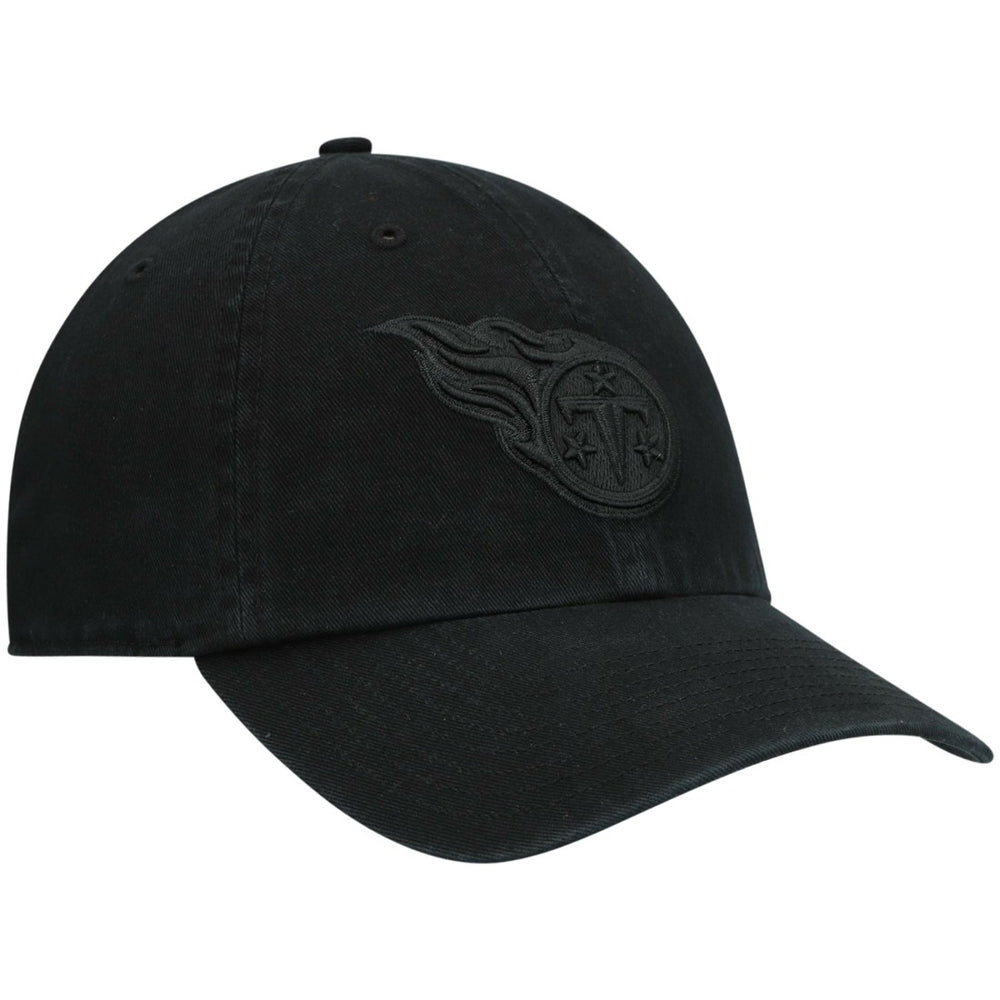 Tennessee Titans '47 Team Tonal Clean Up Adjustable Hat Black - 47 brand