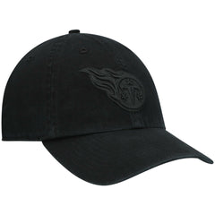 Tennessee Titans '47 Team Tonal Clean Up Adjustable Hat Black - 47 brand