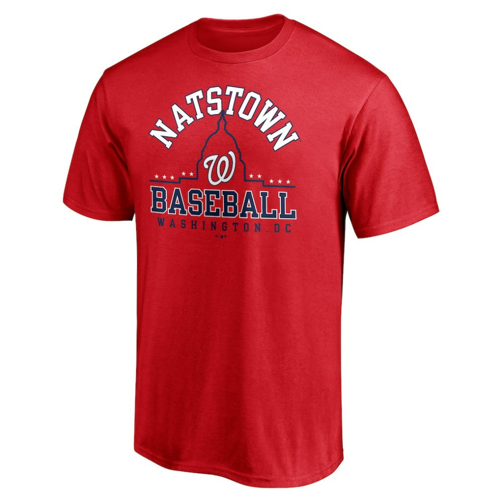 Washington Nationals Fanatics Hometown Logo T-Shirt On Sale