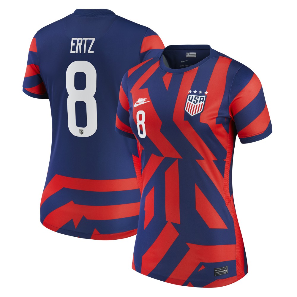 Nike Julie Ertz USWNT Women's 2021/22 Away Vapor Match Player Jerseys - Blue