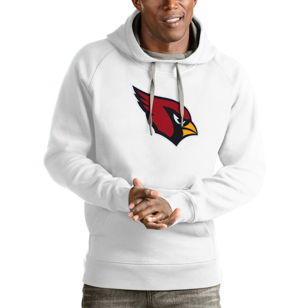 Arizona Cardinals Antigua Victory Pullover Hoodie White - NFL