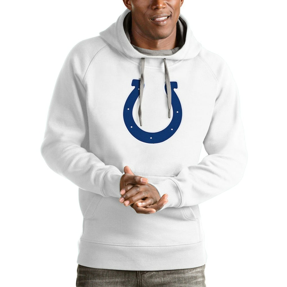 Indianapolis Colts Antigua Victory Pullover Hoodie White - NFL