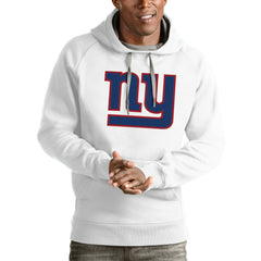 New York Giants Antigua Victory Pullover Hoodie White - NFL