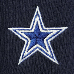 Dallas Cowboys Vineyard Vines Women's Shep Shirt Quarter-Zip Sweatshirt Navy - NFL