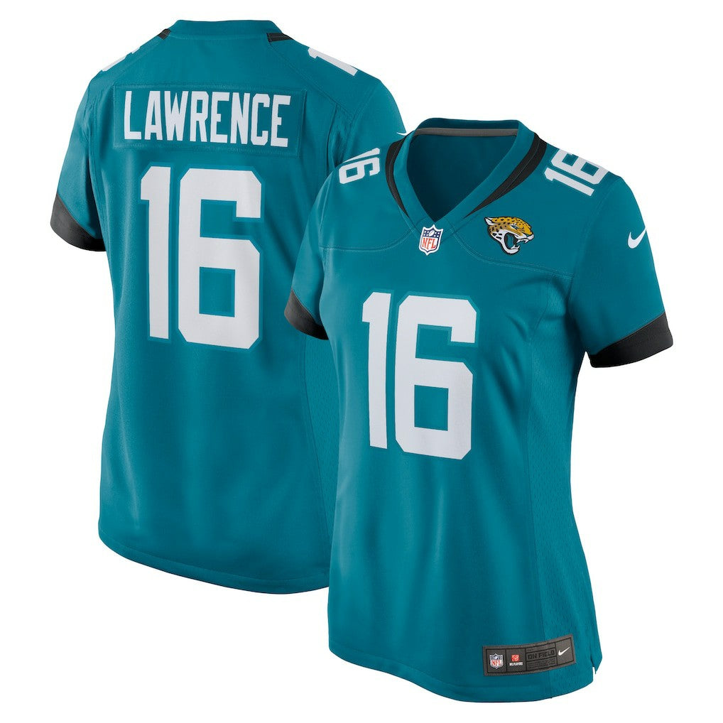 Trevor Lawrence Jacksonville Jaguars Women's Player Game Jersey - Teal | NFL Jerseys