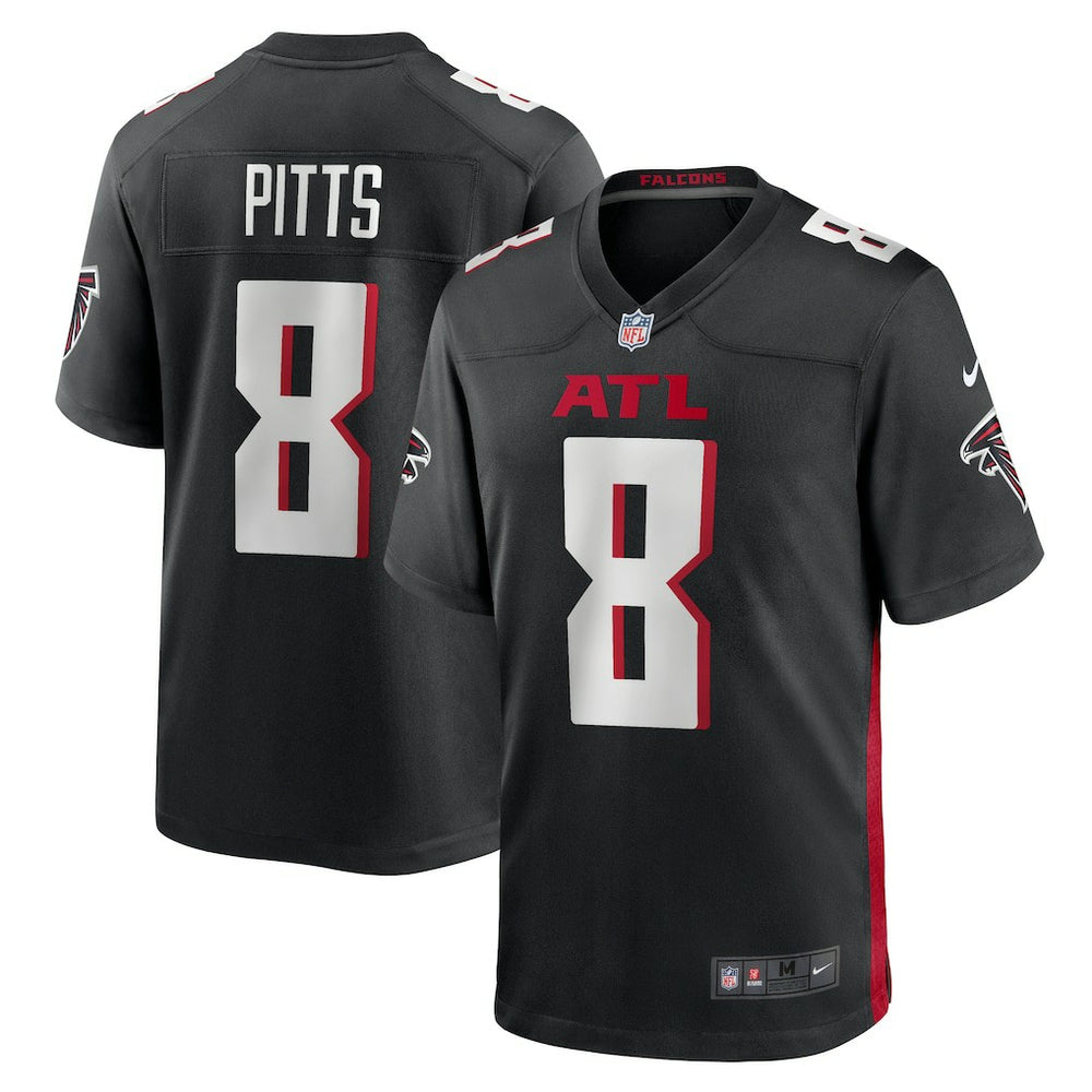 Kyle Pitts Sr. Atlanta Falcons Youth Game Jersey Black - Nike