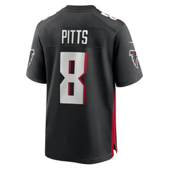 Kyle Pitts Sr. Atlanta Falcons Youth Game Jersey Black - Nike