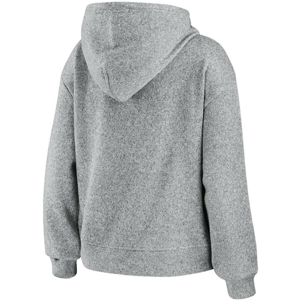 New Orleans Saints WEAR by Erin Andrews Women's Full-Zip Hoodie Heathered Gray - NFL