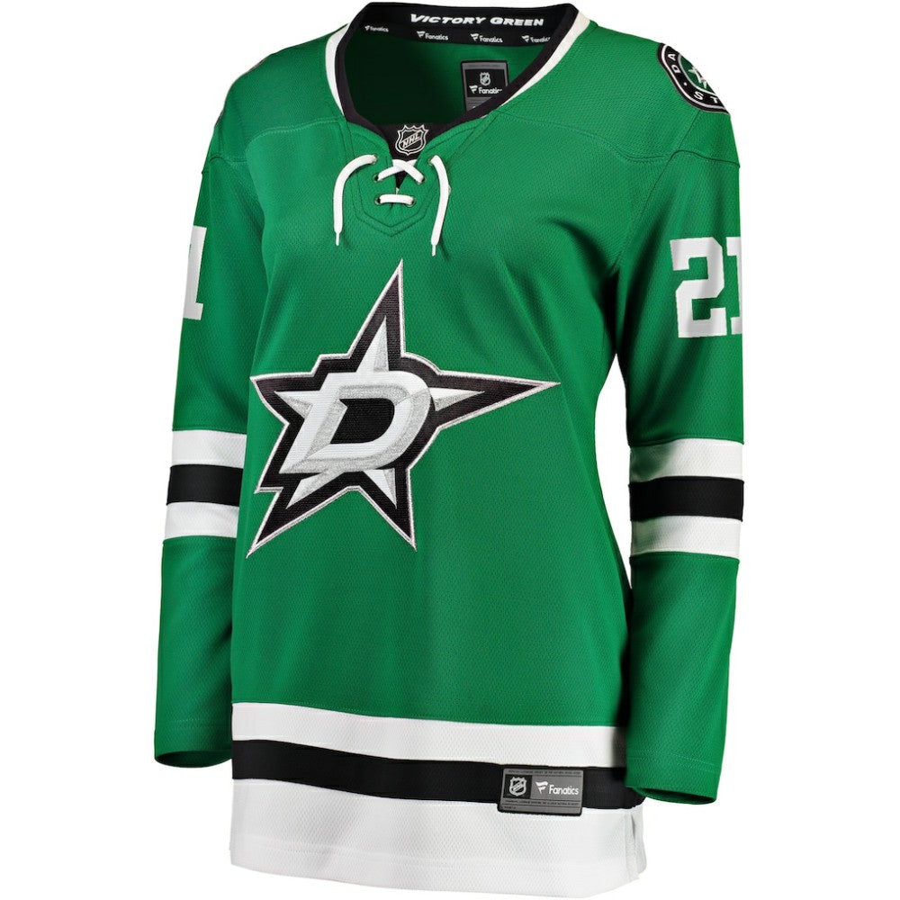 Jason Robertson Dallas Stars Fanatics Women's Home Breakaway Jersey - Kelly Green | NHL Jerseys