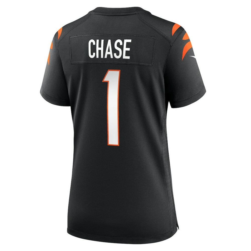 Ja'Marr Chase Cincinnati Bengals Women's Game Jersey Black - Nike