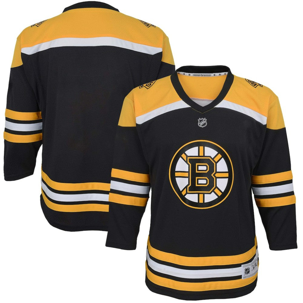 Boston Bruins Youth Home Replica Blank Jersey Black