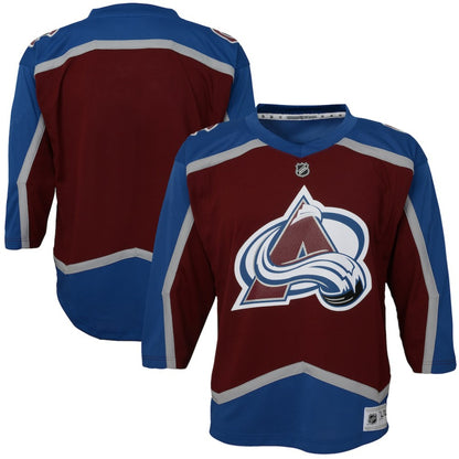 Colorado Avalanche Youth Home Blank Replica Jersey - Burgundy | NHL Jerseys