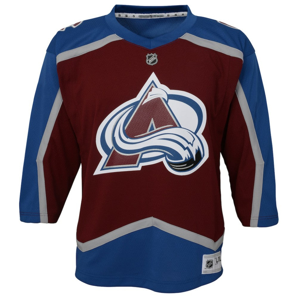 Colorado Avalanche Youth Home Blank Replica Jersey - Burgundy | NHL Jerseys