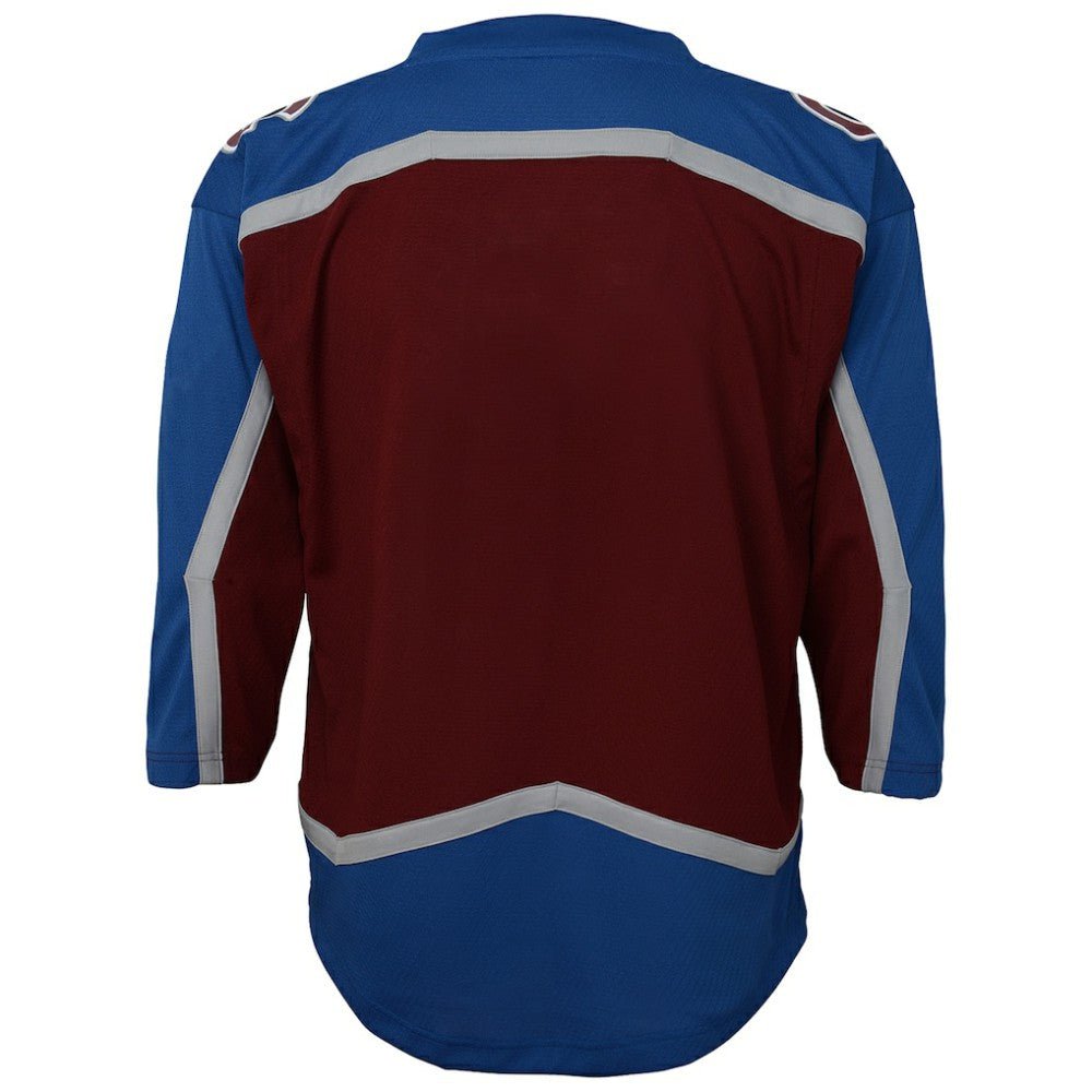 Colorado Avalanche Youth Home Blank Replica Jersey - Burgundy | NHL Jerseys