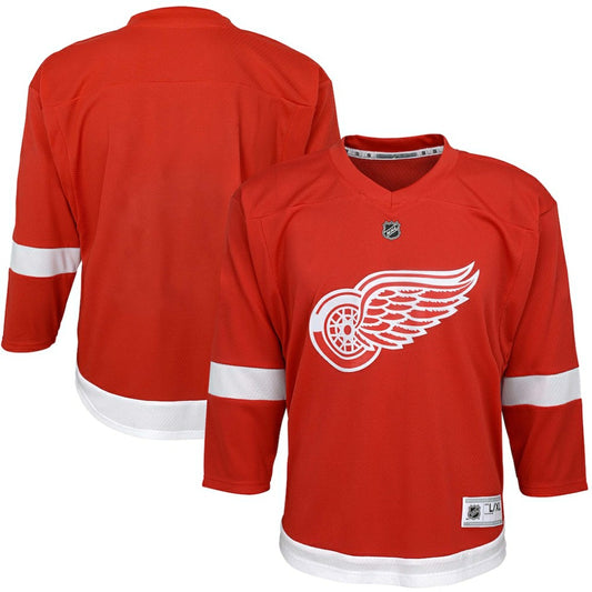 Detroit Red Wings Youth Home Replica Blank Jersey - Red | NHL Jerseys