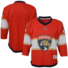 Florida Panthers - Youth Home Replica Blank Jersey Red