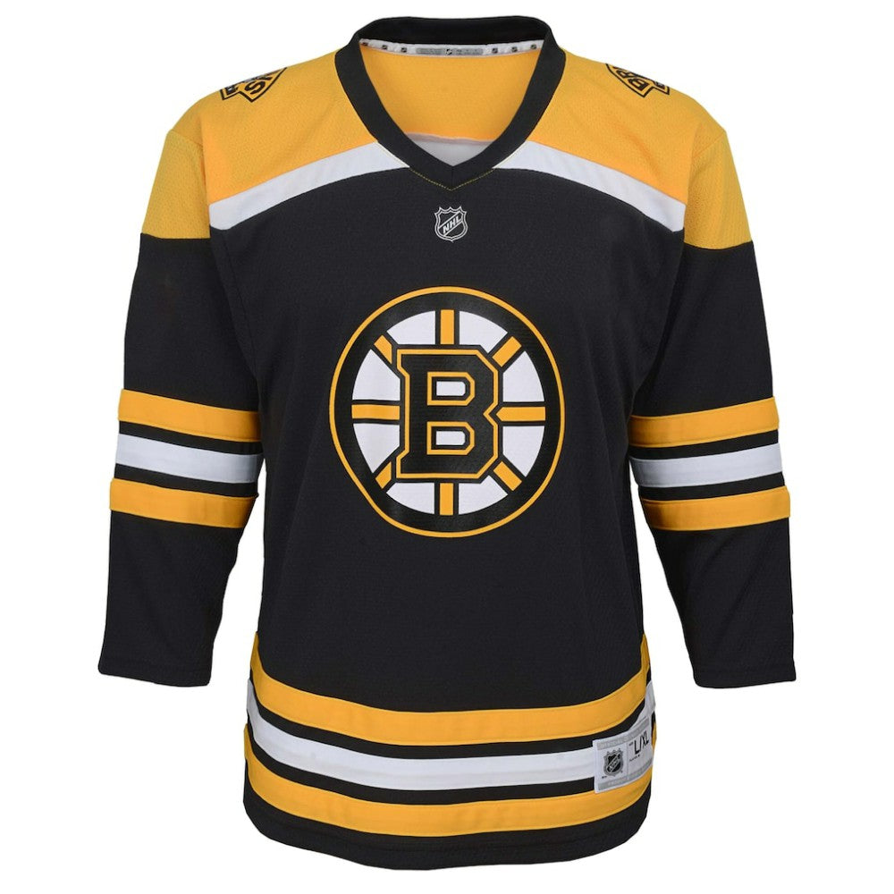 Boston Bruins Youth Home Replica Custom Jersey Black