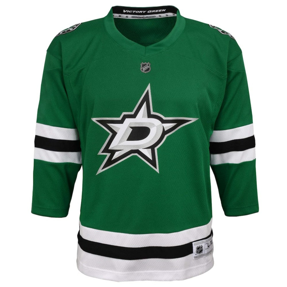 Dallas Stars Youth Home Replica Custom Jersey - Green | NHL Jerseys