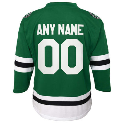 Dallas Stars Youth Home Replica Custom Jersey - Green | NHL Jerseys