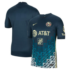 Nike Club America Youth 2021/22 Away Breathe Stadium Replica Jerseys - Navy