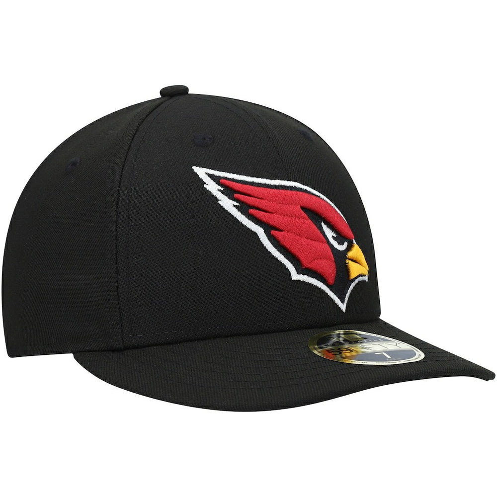 Arizona Cardinals New Era Omaha Low Profile 59FIFTY Fitted Hat Black - NFL
