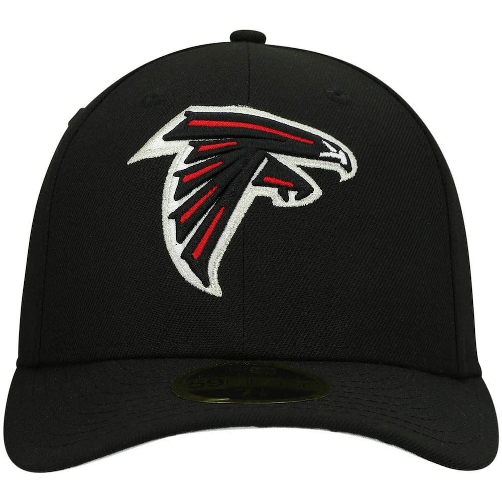 Atlanta Falcons New Era Omaha Low Profile 59FIFTY Fitted Hat Black - NFL