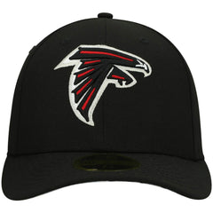 Atlanta Falcons New Era Omaha Low Profile 59FIFTY Fitted Hat Black - NFL