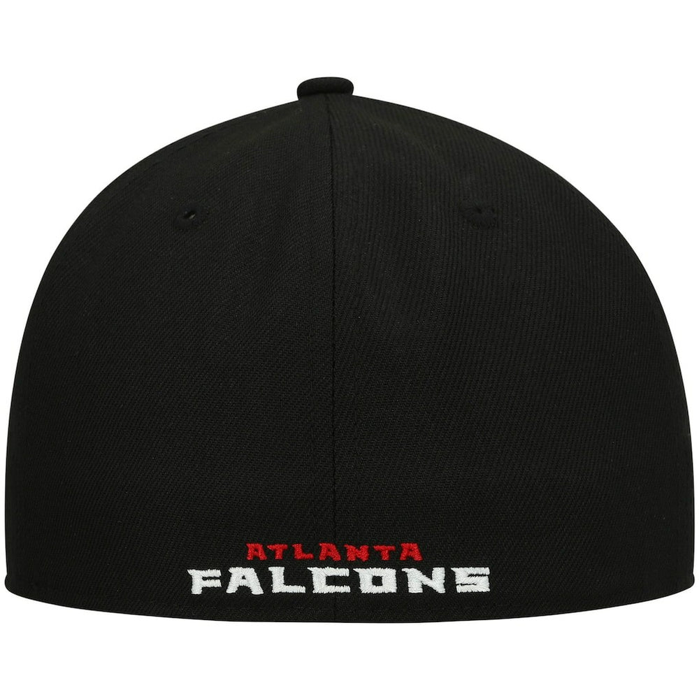 Atlanta Falcons New Era Omaha Low Profile 59FIFTY Fitted Hat Black - NFL