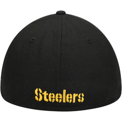 Pittsburgh Steelers New Era Omaha Low Profile 59FIFTY Fitted Hat Black - NFL