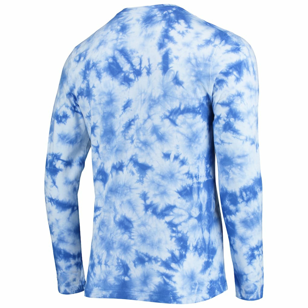 Los Angeles Rams New Era Tie-Dye Long Sleeve T-Shirt Royal - NFL