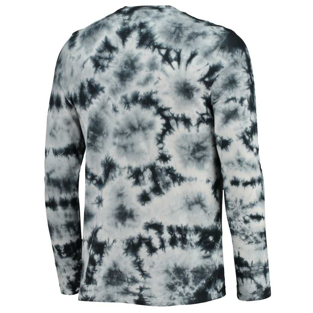 New Orleans Saints New Era Tie-Dye Long Sleeve T-Shirt Black - NFL