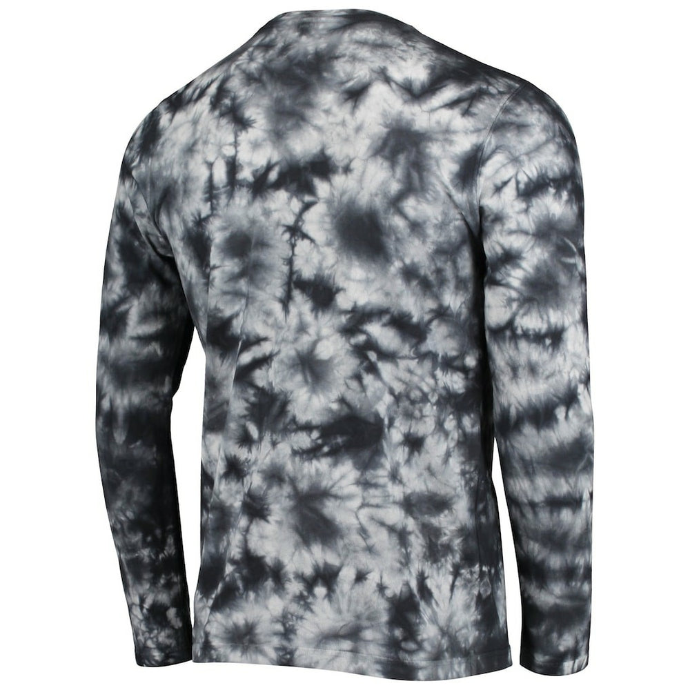 Las Vegas Raiders New Era Tie-Dye Long Sleeve T-Shirt Black - NFL