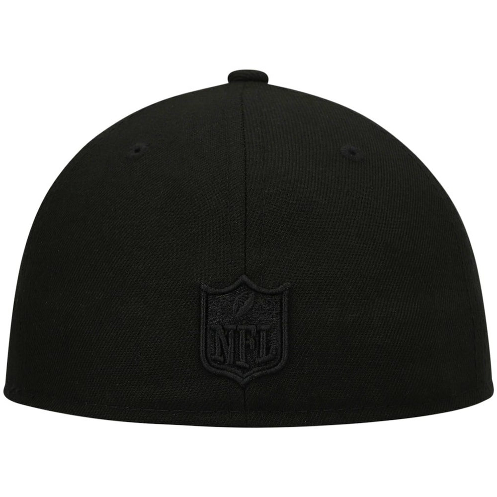Atlanta Falcons New Era Black on Black Low Profile 59FIFTY II Fitted Hat Black - NFL