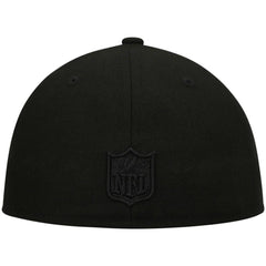 Atlanta Falcons New Era Black on Black Low Profile 59FIFTY II Fitted Hat Black - NFL