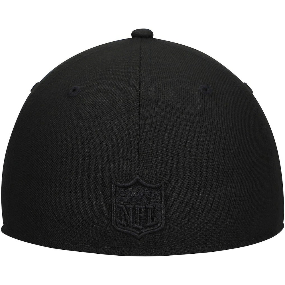 Detroit Lions New Era Black on Black Low Profile 59FIFTY II Fitted Hat Black - NFL