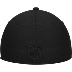 Detroit Lions New Era Black on Black Low Profile 59FIFTY II Fitted Hat Black - NFL
