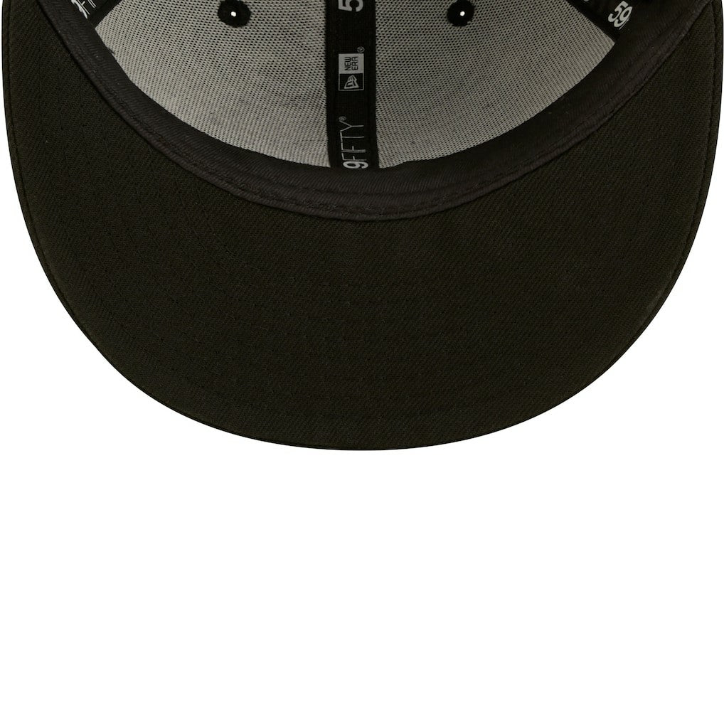 Jacksonville Jaguars New Era Black on Black Low Profile 59FIFTY II Fitted Hat Black - NFL