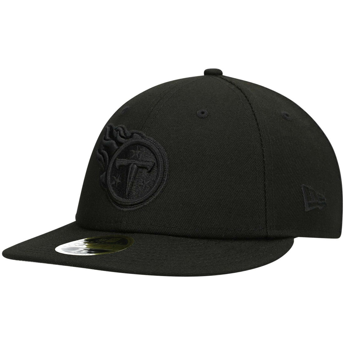 Tennessee Titans New Era Black on Black Low Profile 59FIFTY II Fitted Hat Black - NFL
