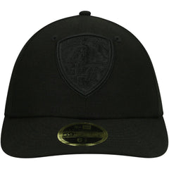 Baltimore Ravens New Era Black on Black Low Profile 59FIFTY II Fitted Hat Black - NFL
