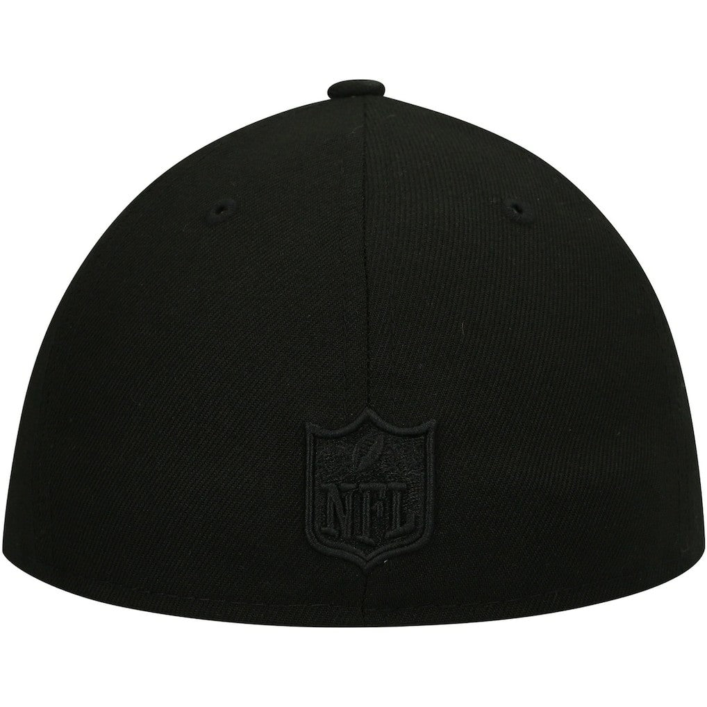 Baltimore Ravens New Era Black on Black Low Profile 59FIFTY II Fitted Hat Black - NFL