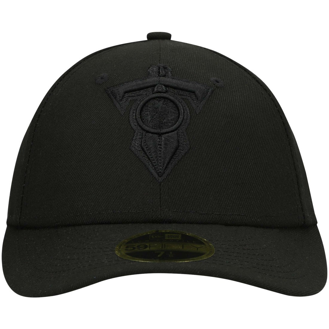 Tennessee Titans New Era Alternate Logo Black on Black Low Profile 59FIFTY II Fitted Hat Black - NFL