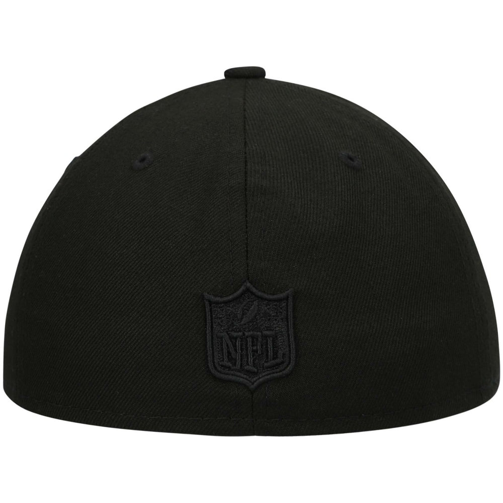 Tennessee Titans New Era Alternate Logo Black on Black Low Profile 59FIFTY II Fitted Hat Black - NFL