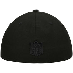 Tennessee Titans New Era Alternate Logo Black on Black Low Profile 59FIFTY II Fitted Hat Black - NFL