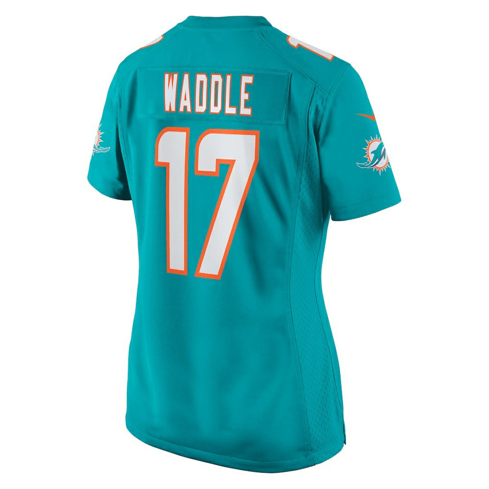 Jaylen Waddle Miami Dolphins Women's Game Player Jersey Aqua - Nike