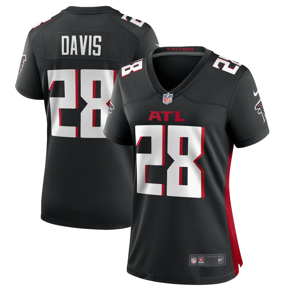 Mike Davis Atlanta Falcons Women's Game Player Jersey Black - Nike