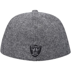 Las Vegas Raiders New Era Peaky Duckbill Fitted Hat Gray - NFL