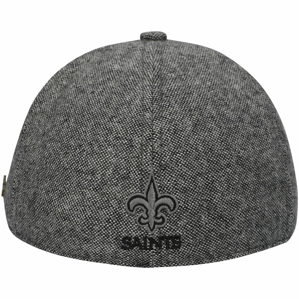 New Orleans Saints New Era Peaky Duckbill Fitted Hat Gray - NFL