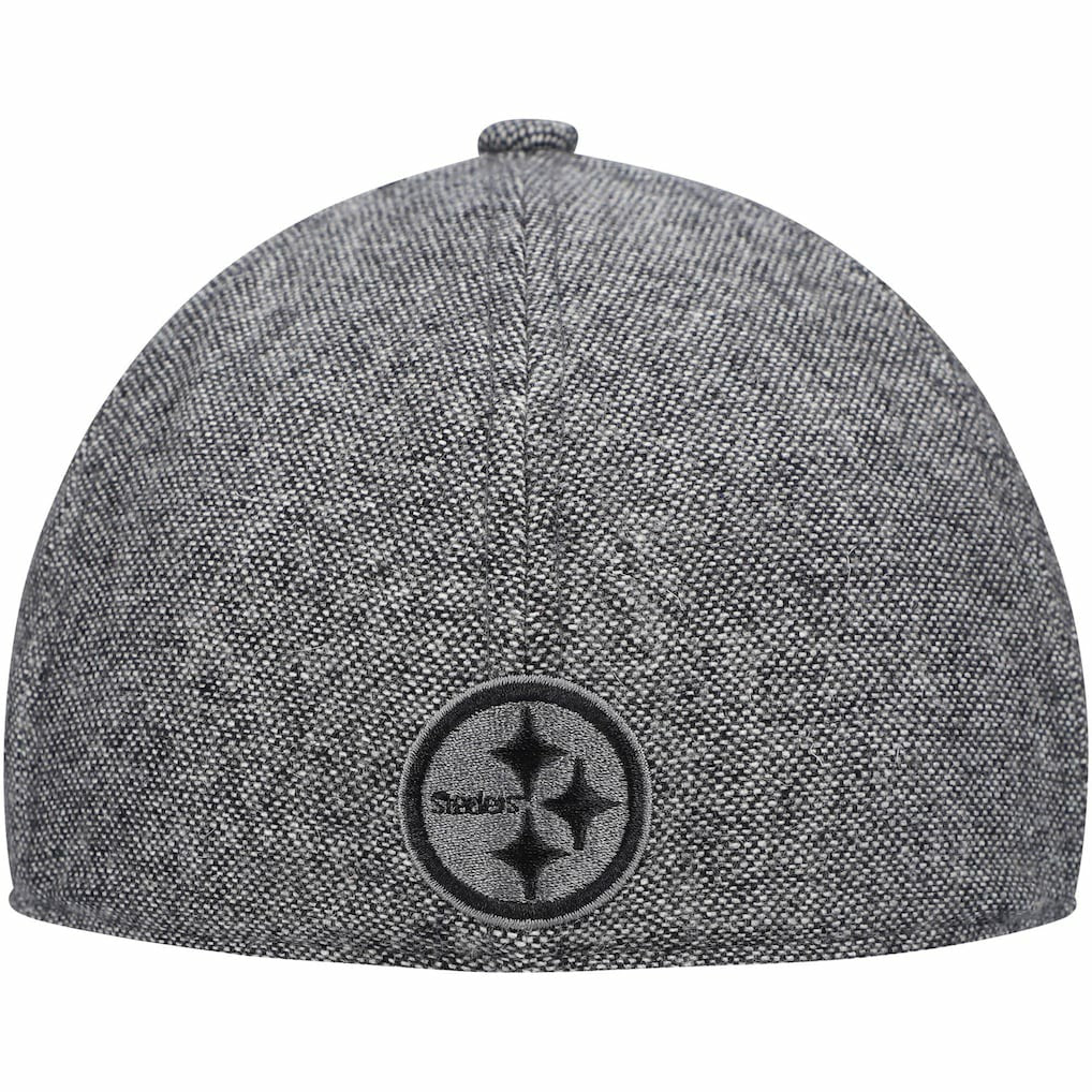 Pittsburgh Steelers New Era Peaky Duckbill Fitted Hat Gray - NFL