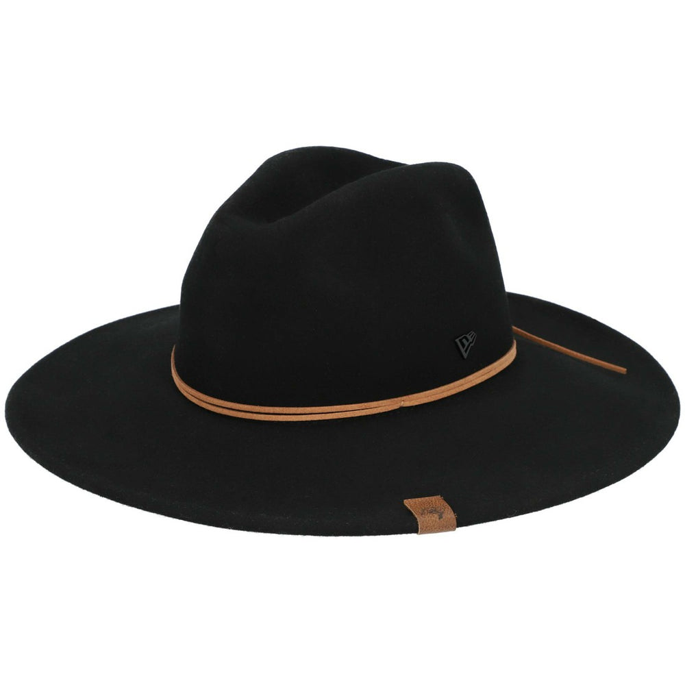 Tampa Bay Buccaneers New Era Women's Willow Wide Brim Fedora Black - NFL