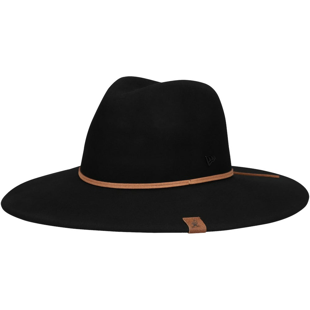 Cleveland Browns New Era Women's Willow Wide Brim Fedora Black - NFL